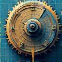 DXの遅れと非効率な業務を表すアイコン